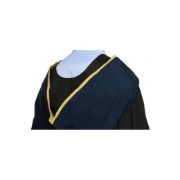 Tailor made master's graduation gown of the school of business and economics of the University of Hong Kong manufacturer of University cap graduation gown DA255 Tailor made master's graduation gown of the school of business and economics of the University of Hong Kong manufacturer of University cap graduation gown DA255